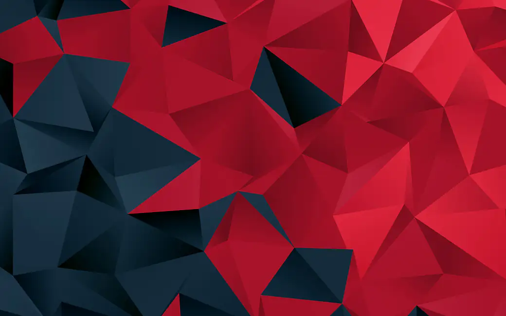 Low poly в красном и сером цвете — обои на рабочий стол и телефон