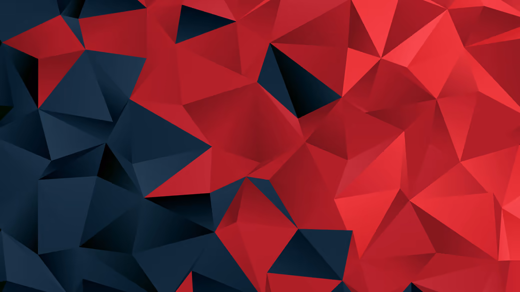 Low poly в красном и сером цвете - Обои для Xiaomi Redmi 10C/C40/C51, Samsung Galaxy A12/A02s/A03/M12 в разрешении 720x1600