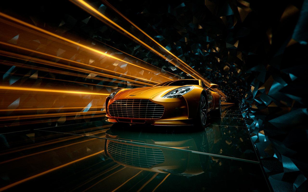 Aston Martin One-77 front view - WXGA_1280 wallpapers in 1280x800 resolution