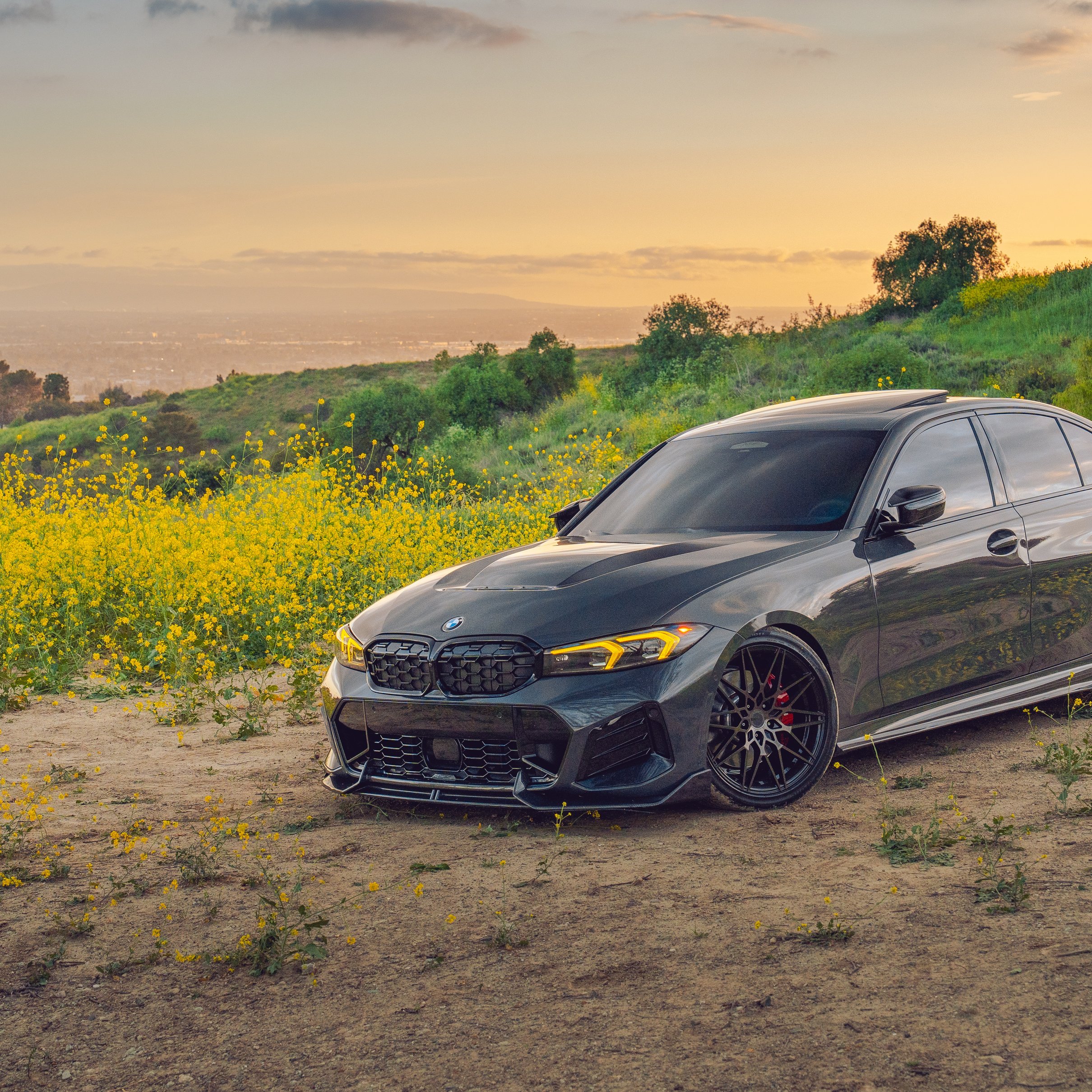 Tuned BMW M3 G80 - Wallpapers for iPad Pro 11″ 2024 in 2420x2420 resolution