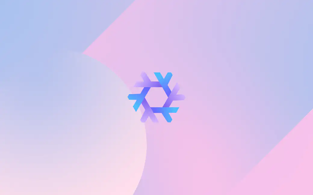 Linux NixOS snowflake logo — desktop and phone wallpaper, free download