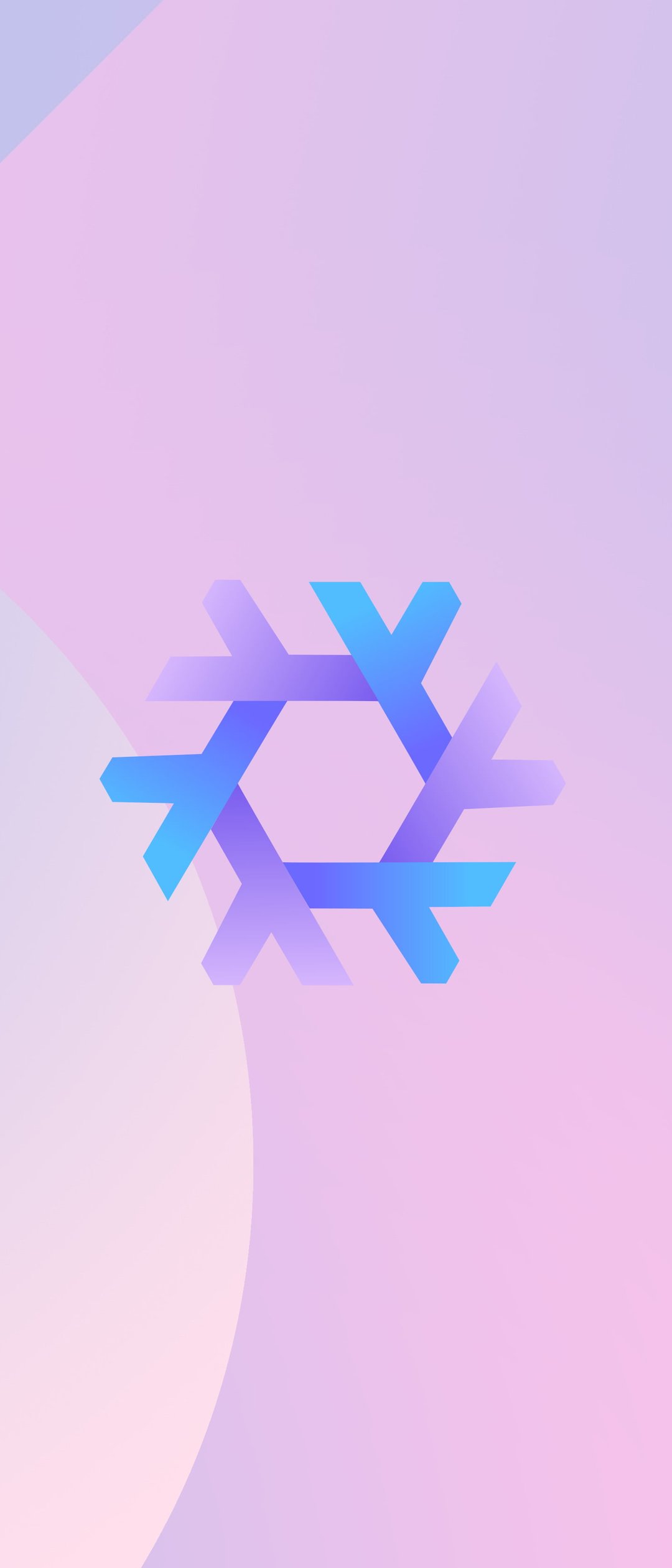 Linux NixOS snowflake logo - Wallpapers for Samsung Galaxy Z Flip7, Sony Xperia 5 II/5 III/5 V/10 IV/10 V, Xiaomi Mix Fold 3 in 1080x2520 resolution