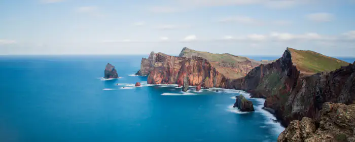 Nature wallpapers: Madeira, Portugal, rock, ocean
