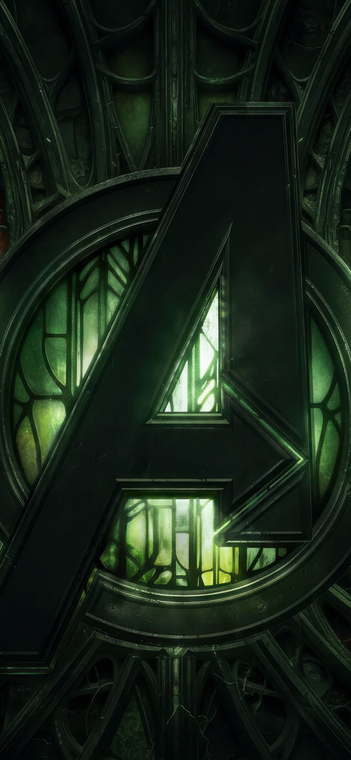 Avengers: Doomsdaylogo - Wallpapers for iPhone 12 Pro/13 Pro/14 in 1170x2532 resolution