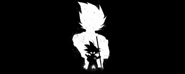 UltraWide 21:9 wallpapers (3440x1440): Son Goku, Dragon Ball, manga, staff