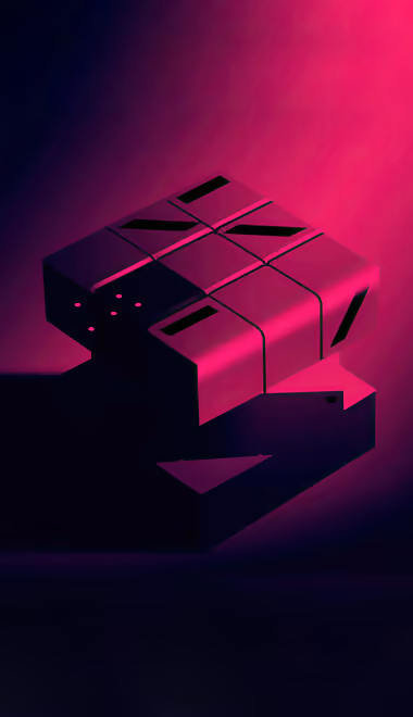 Abstraction wallpapers: neon, geometry, light, glow