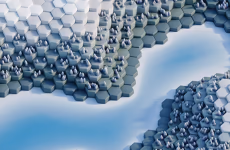 Hexagon Wallpapers for Apple MacBook 12″ (2304x1440): hexagon, winter, snow, trees