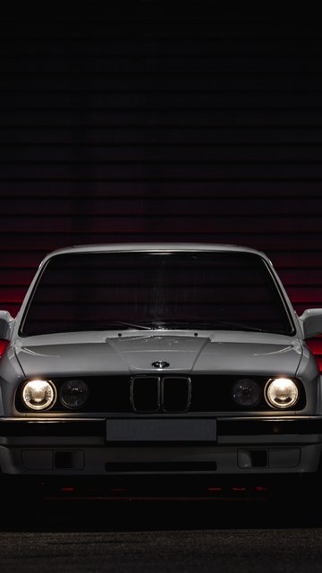 BMW 3 E30 front view - Wallpapers for Nokia, Samsung in 360x640 resolution