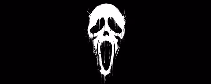 UltraWide 32:9 Ghost wallpapers (3840x1080): ghostface, mask, horror, minimalism