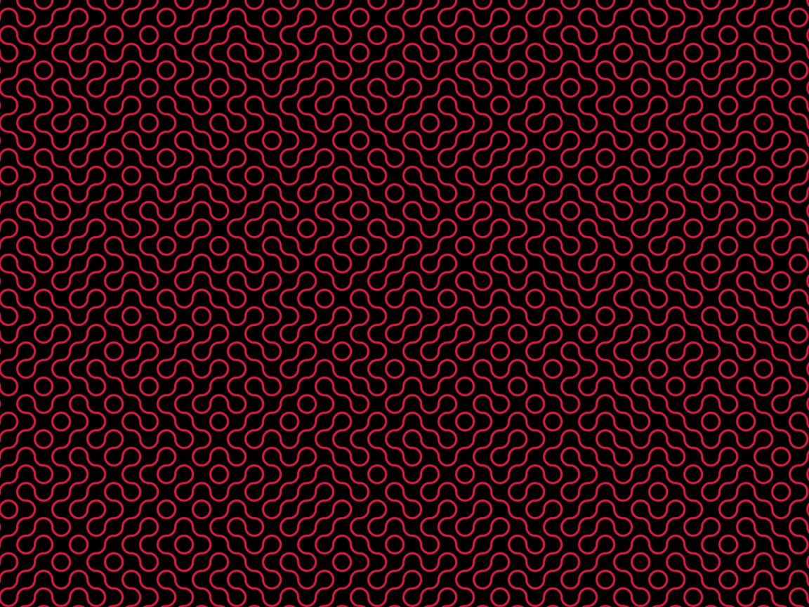 Red curving network pattern on black - XGA+ wallpapers in 1152x864 resolution