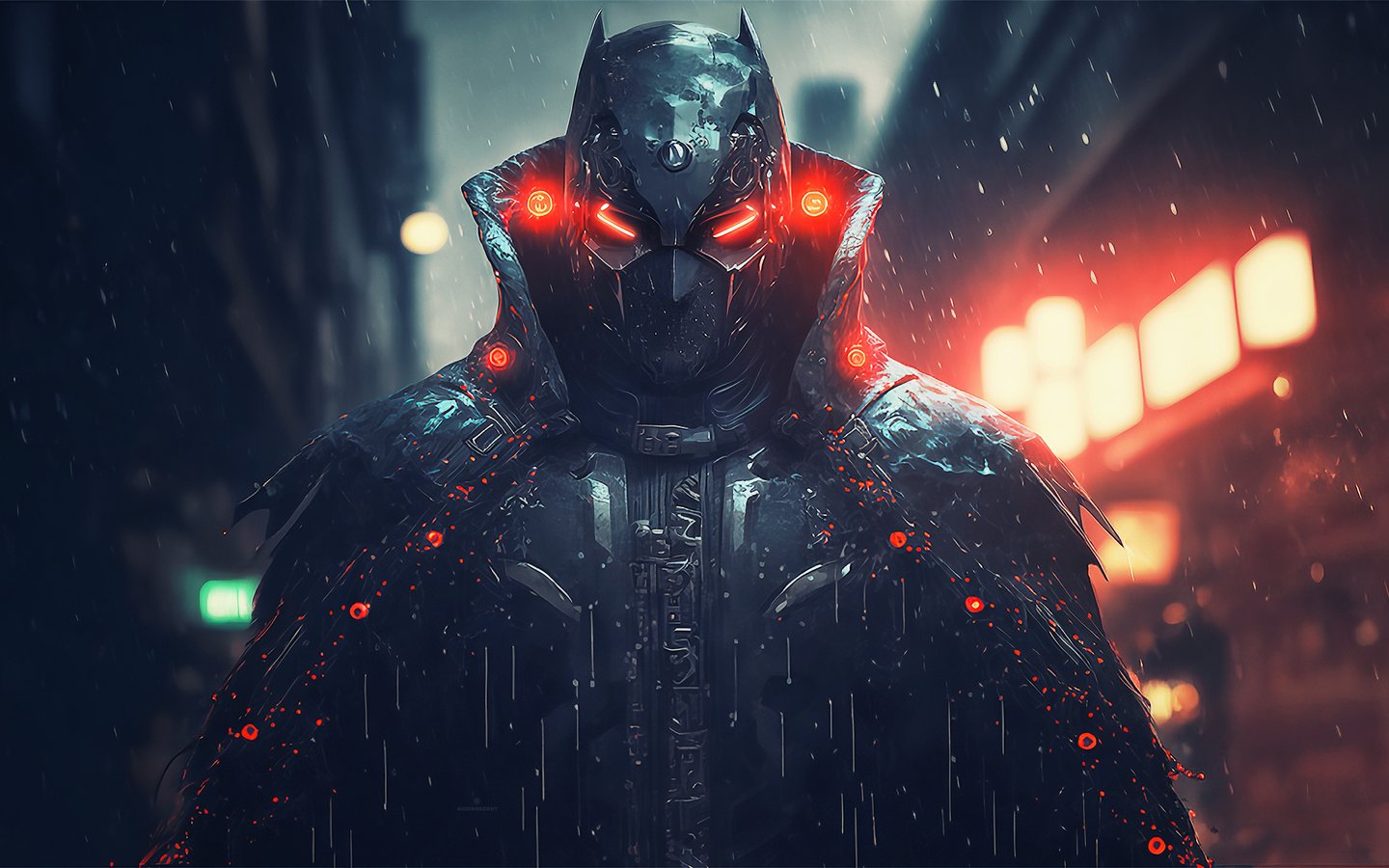 Futuristic Batman Robot - WSXGA wallpapers in 1440x900 resolution