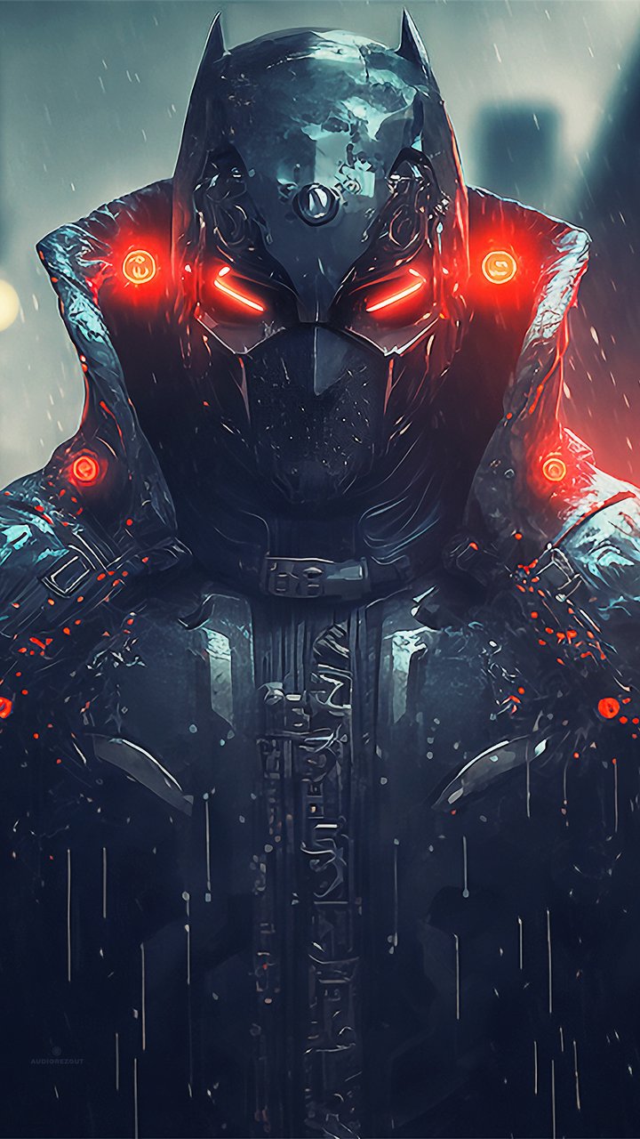 Futuristic Batman Robot - Wallpapers for Samsung/LG in 720x1280 resolution