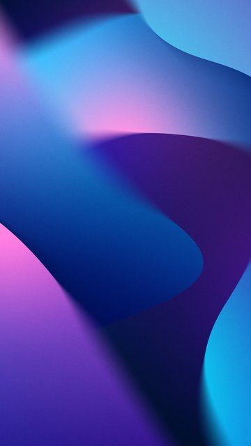 Абстрактные плавные формы - Обои для Nokia, Samsung в разрешении 360x640