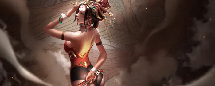 Games wallpapers: Mercy, Overwatch, costume, ornament