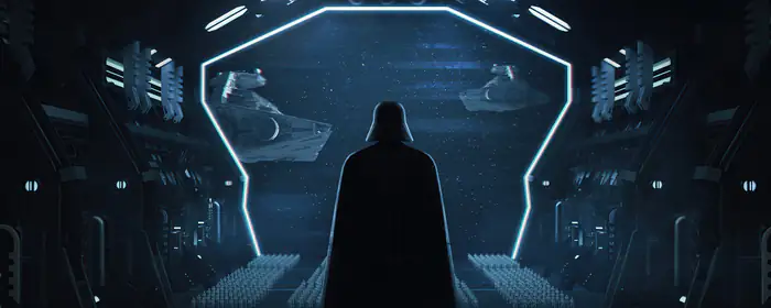 UltraWide 21:9 обои солдат (2560x1080): Дарт Вейдер, Звёздный разрушитель, Звёздные войны, солдат
