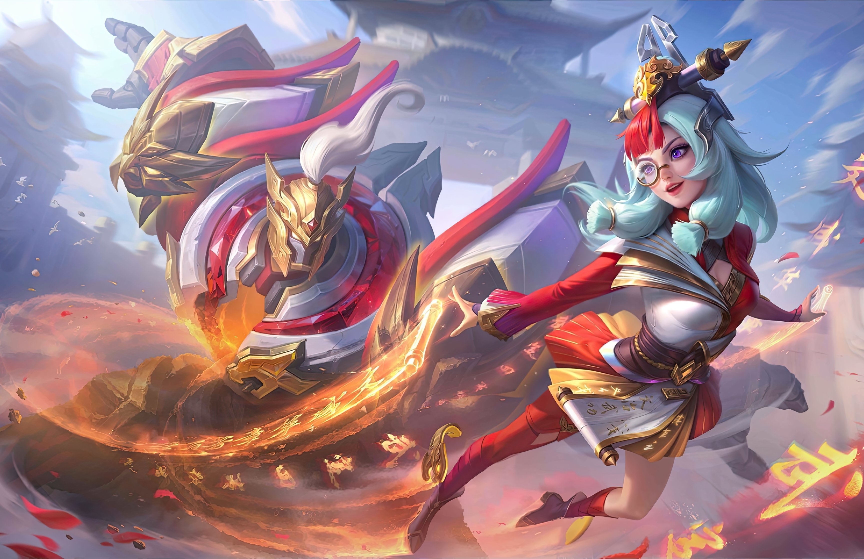 Эдит из Mobile Legends - Обои для Apple MacBook 16.2″ в разрешении 3456x2234
