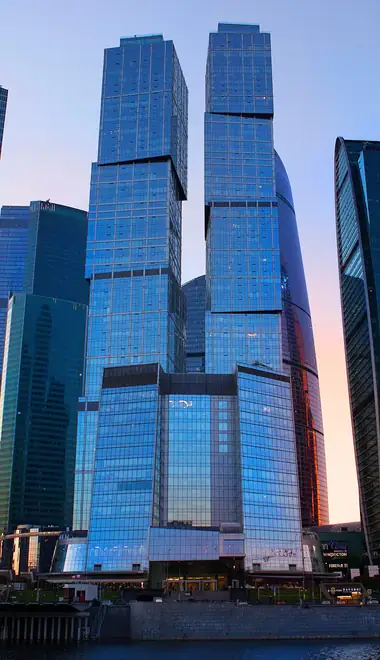 Cities wallpapers: Russia, Moscow-City, skyscrapers, architecture