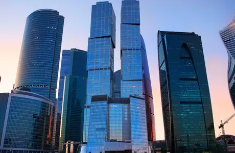 Cities wallpapers: Russia, Moscow-City, skyscrapers, architecture