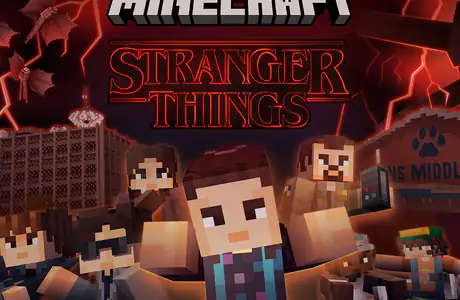 XVGA обои летучая мышь (1024x768): Minecraft, Очень странные дела, школа, летучая мышь