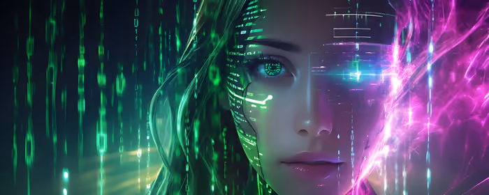 Processor and Microchip wallpapers for UltraWide 32:9 monitors (3840x1080): cyberpunk, artificial intelligence, futurism, android