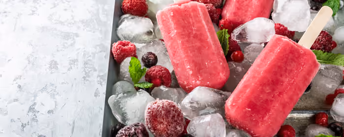 Food wallpapers: ice cream, berries, ice, mint