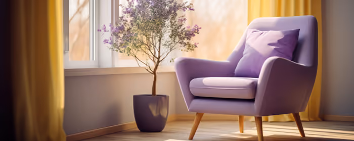Dual Monitor Wallpapers Comfort (7680x2160): room, decor, minimalism, chair