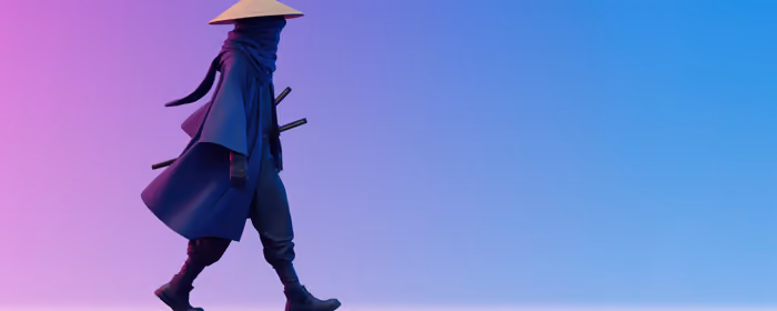 UltraWide 32:9 Fighter wallpapers (5120x1440): ninja, samurai, katana, straw hat