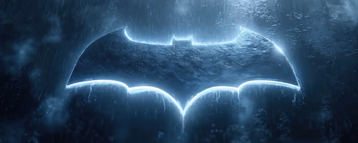 UltraWide 21:9 обои (2560x1080): Бэтмен, логотип, летучая мышь, дождь