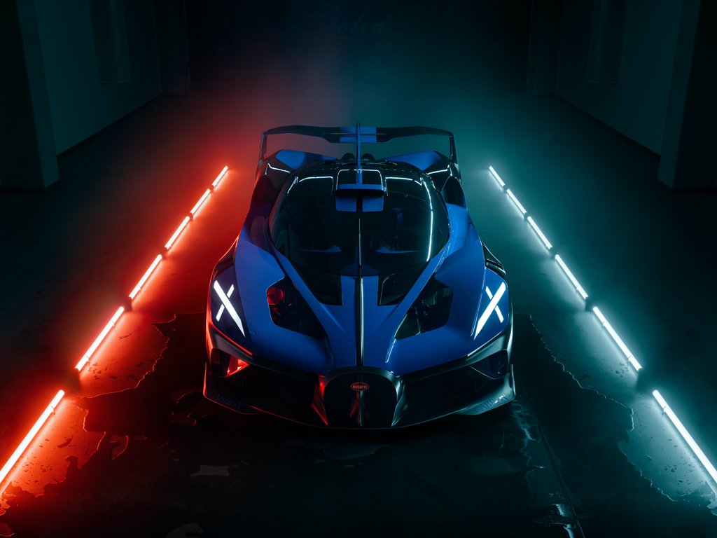 Bugatti Bolide front view - XVGA wallpapers in 1024x768 resolution
