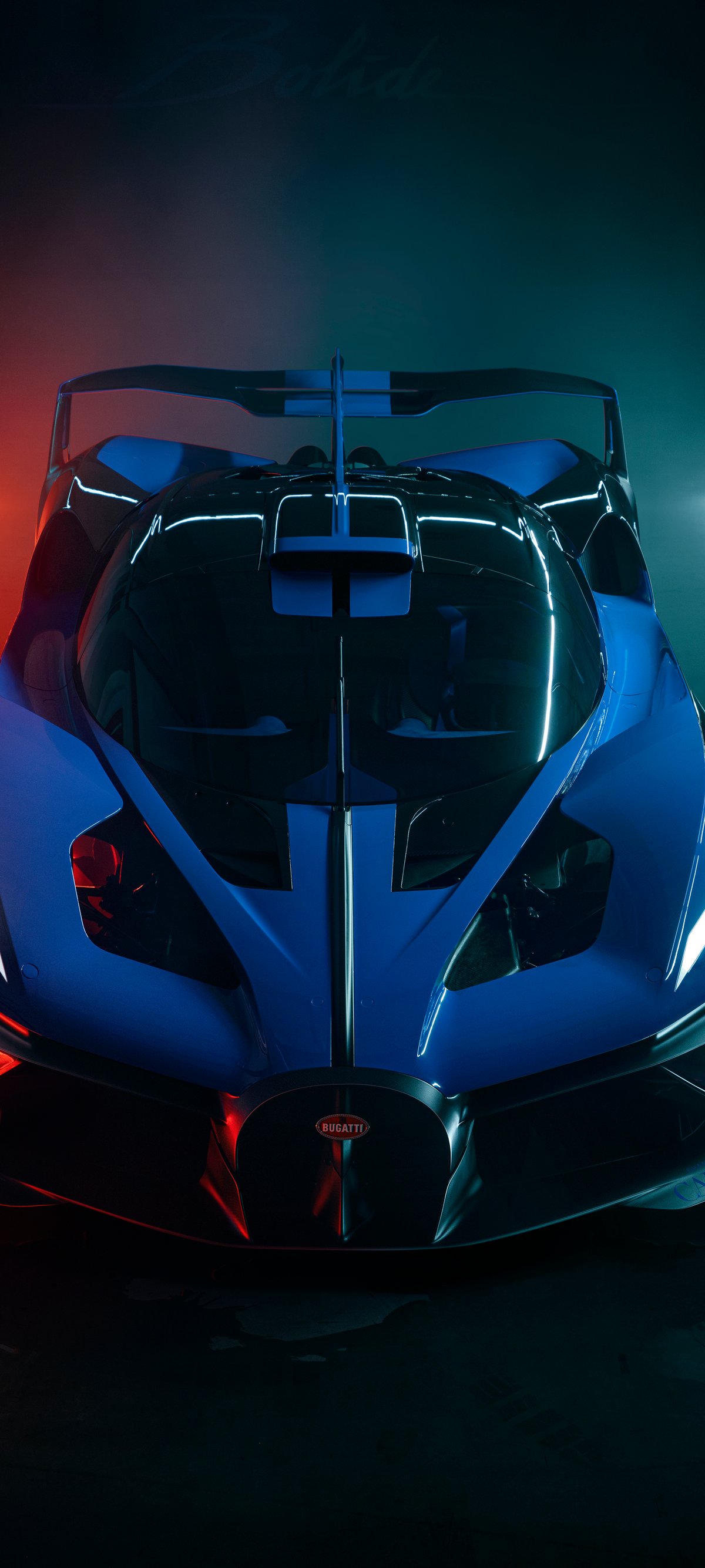Bugatti Bolide front view - Wallpapers for Xiaomi 15 in 1200x2670 resolution