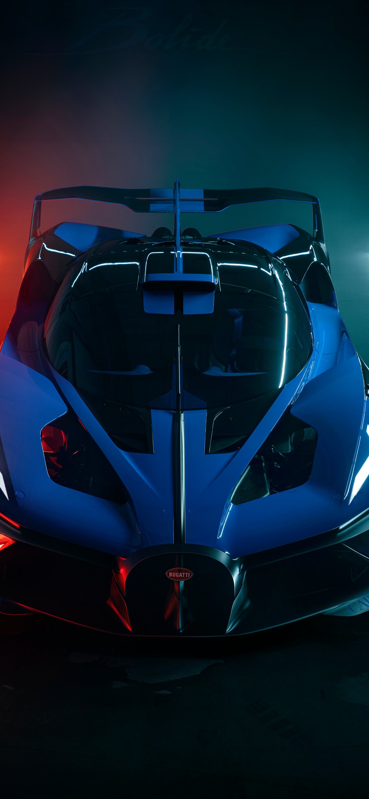 Bugatti Bolide front view - Wallpapers for Xiaomi 15T in 1280x2772 resolution