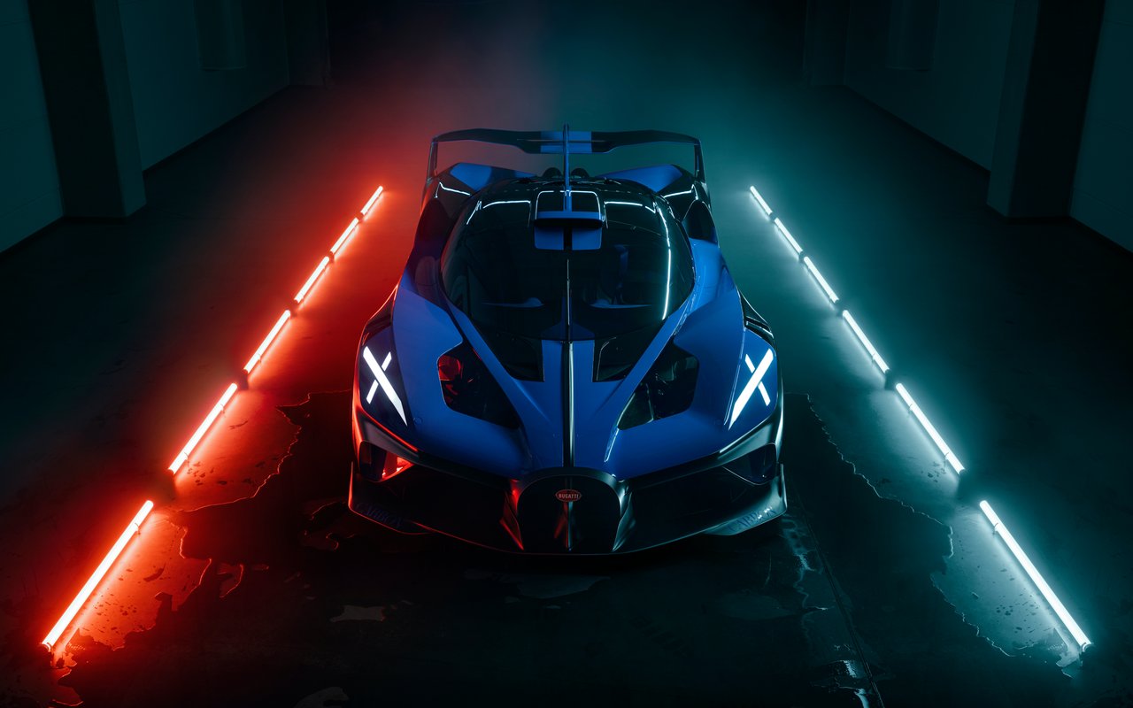 Bugatti Bolide front view - WXGA_1280 wallpapers in 1280x800 resolution