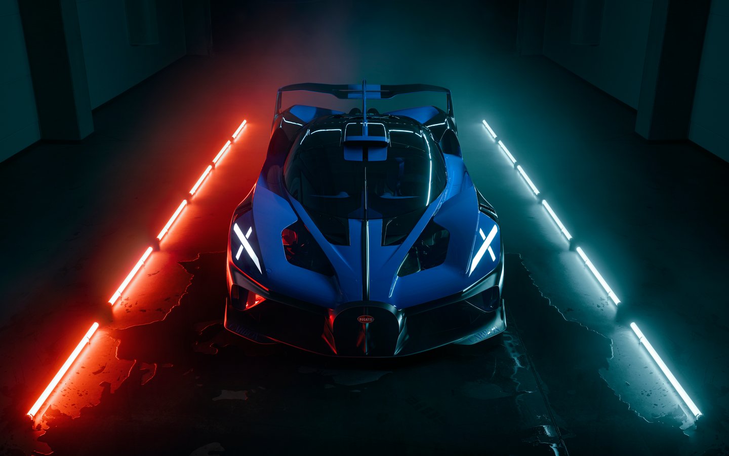Bugatti Bolide front view - WSXGA wallpapers in 1440x900 resolution