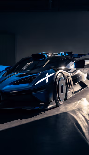 Обои машины: Bugatti Bolide, гиперкар, карбон, спойлер