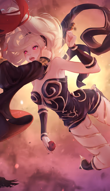 Games wallpapers: Gravity Daze, anime girl, character, action