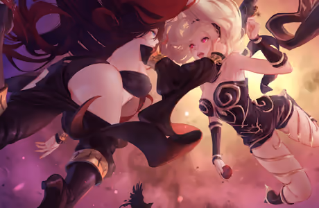 Full HD обои движение (1920x1080): Gravity Daze, аниме девушка, персонаж, экшен