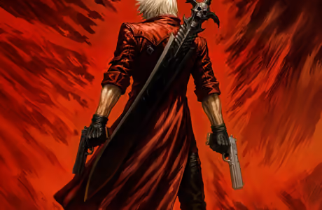 Обои игры: Devil May Cry, Данте, персонаж, меч