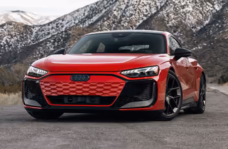 Audi Wallpapers for Samsung Galaxy Tab (1920x1920): Audi RS e-tron GT, electric vehicle, road, mountains