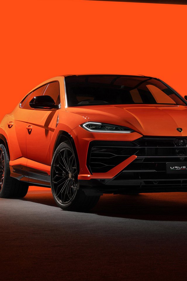 Lamborghini Urus SE front view - Wallpapers for iPhone 4/4S in 640x960 resolution
