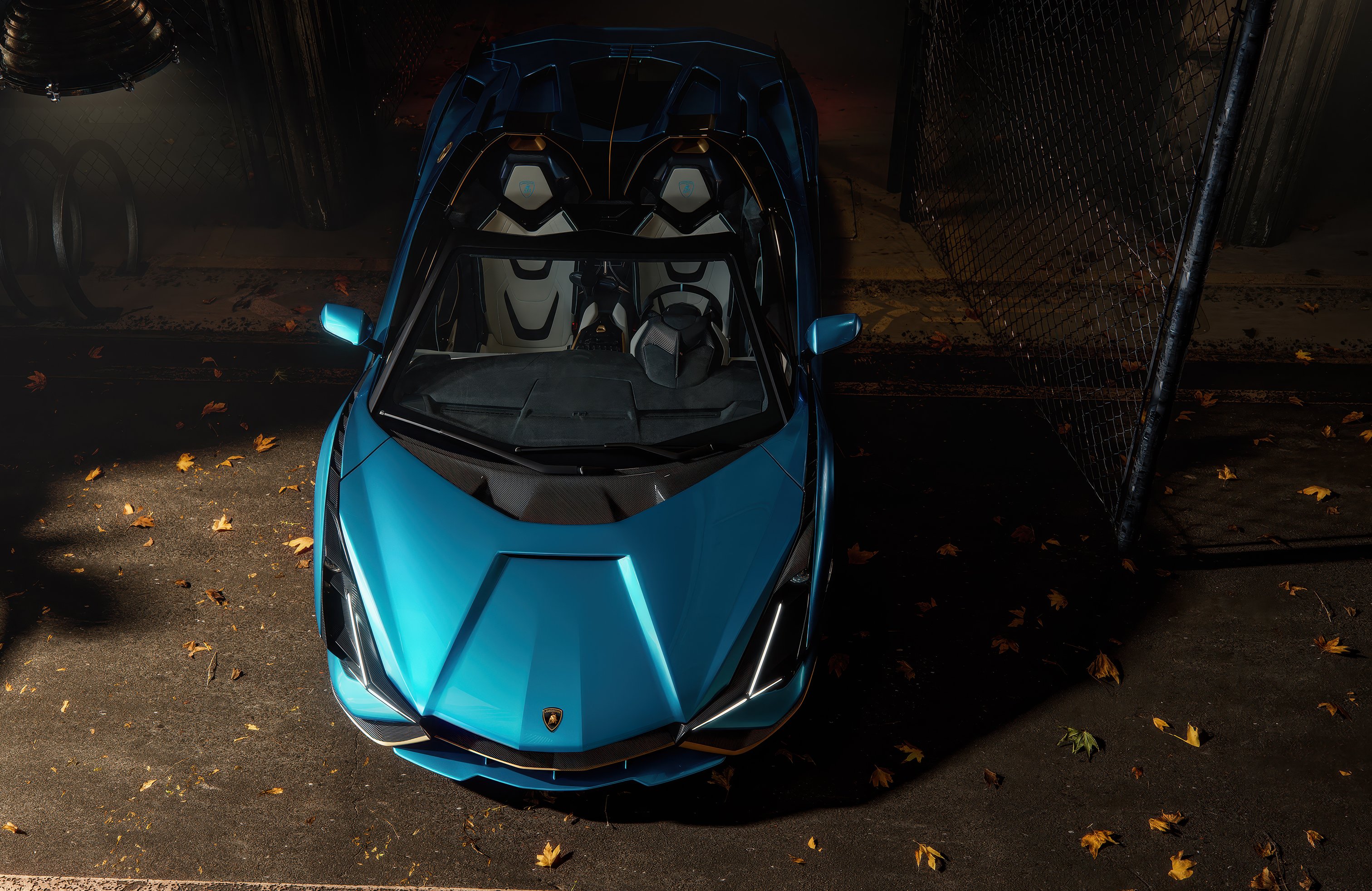 Lamborghini Sian Roadster Top Front - Wallpapers for Apple MacBook 14.2″ in 3024x1964 resolution