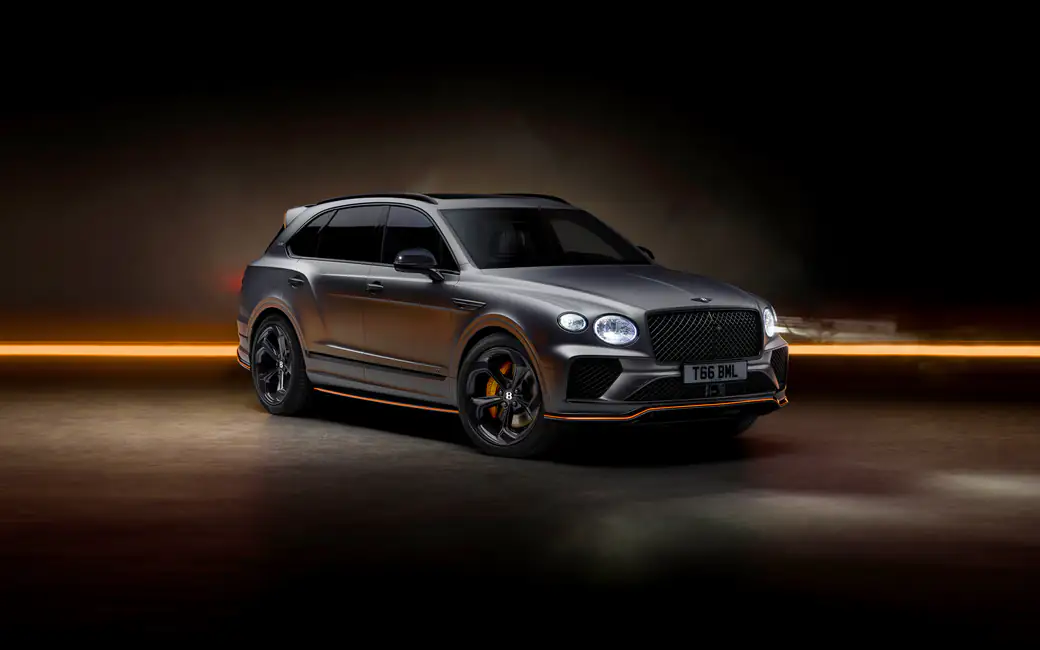 Bentley Bentayga S Black Edition Front — desktop and phone wallpaper, free download
