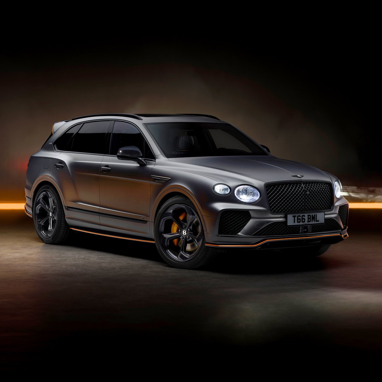Bentley Bentayga S Black Edition Front - Wallpapers for Lenovo, Huawei in 1280x1280 resolution