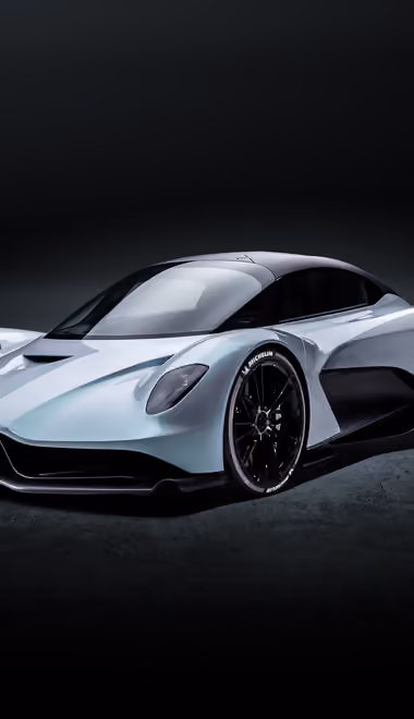 Обои машины: Aston Martin Valhalla, гиперкар, карбон, студия