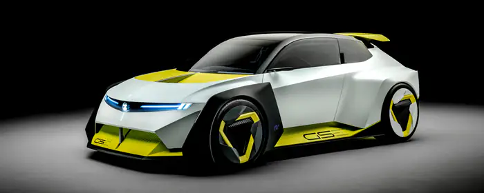 UltraWide 32:9 обои концепт (3840x1080): Vauxhall Corsa GSE Vision, концепт, хетчбэк, электромобиль