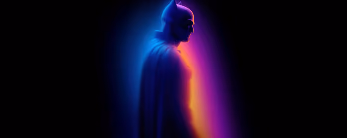 5K2K UltraWide 21:9 wallpapers (5120x2160): Batman, silhouette, neon, cloak