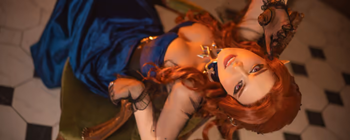 Dual Monitor Wallpapers (7680x2160): cosplay, Ilona Bugaeva, Lenore, Castlevania (anime)