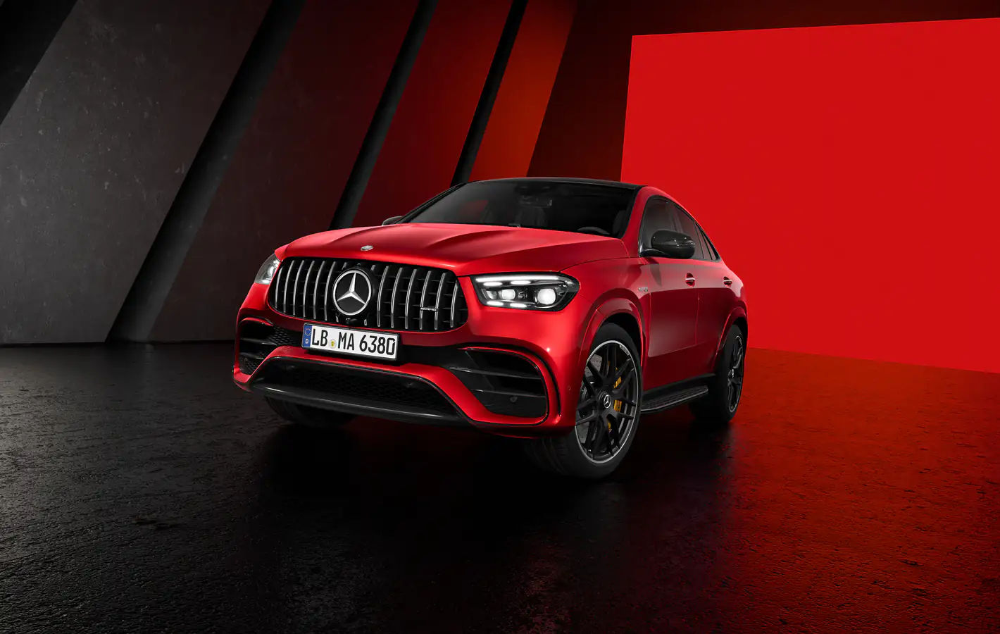 Mercedes-Benz GLE 63 S AMG front view — desktop and phone wallpaper, free download
