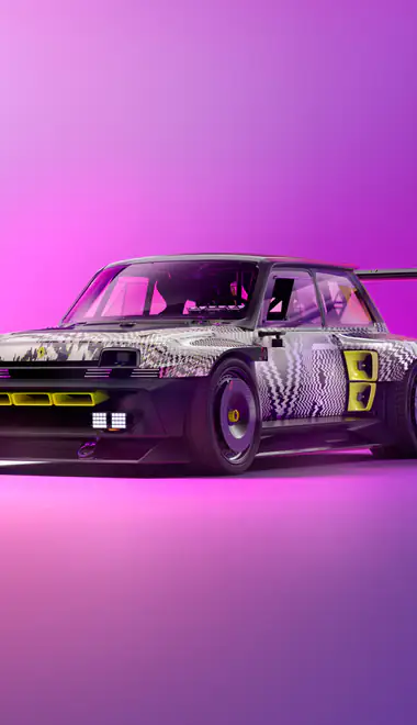 Обои машины: Renault R5 Turbo 3E, электромобиль, концепт, обвес