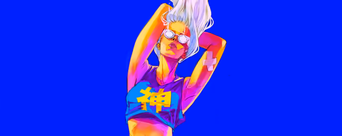 UltraWide 21:9 wallpapers (2560x1080): girl, blonde, glasses, crop top
