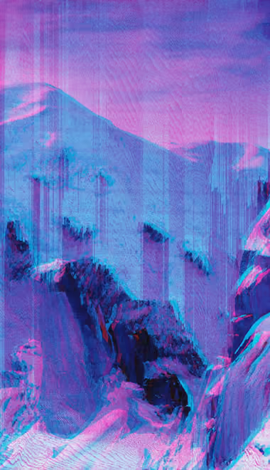 Pattern Wallpapers for Samsung Galaxy A11/A20e/A20/M11, Xiaomi Redmi 9A/9C, POCO C40 (720x1560): glitch, mountains, neon, landscape